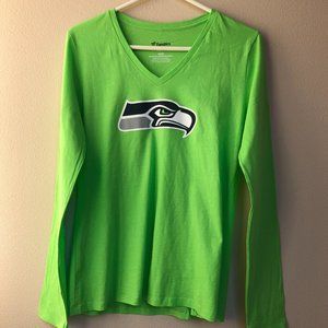 Fanatics Seahawk green T Shirt,  medium